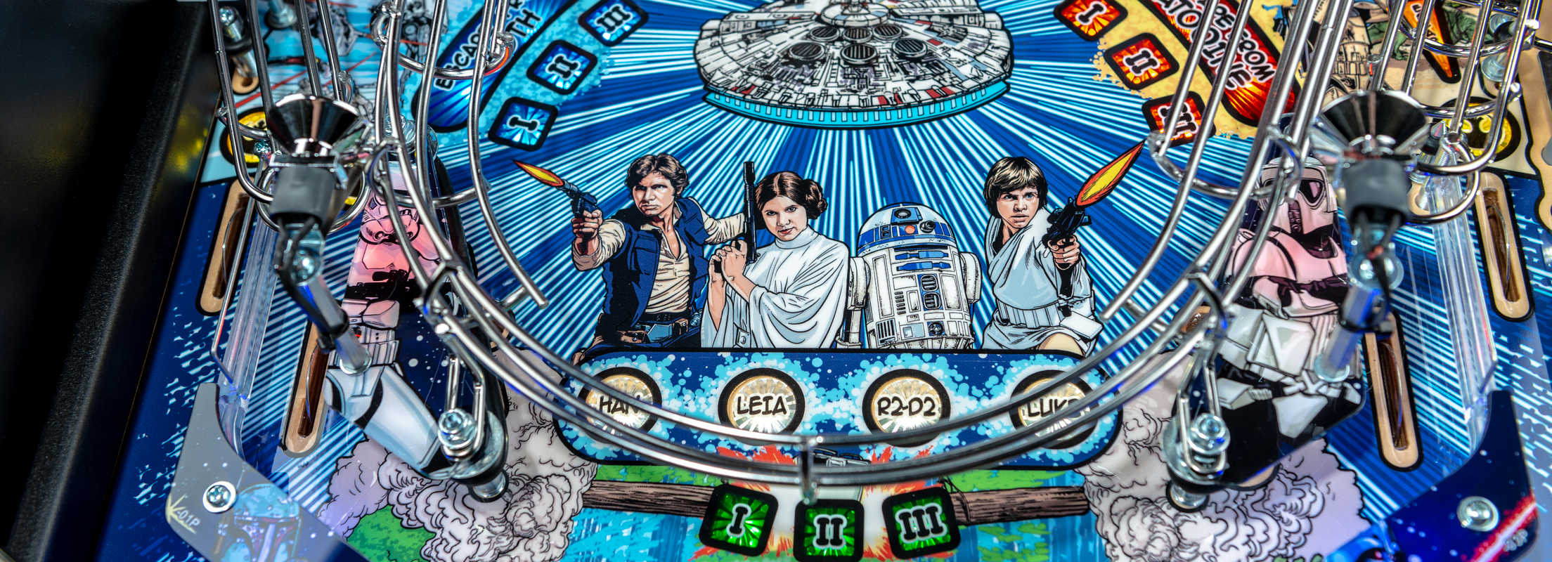 Stern Pinball Announces New Star Wars Comic Art Pinball Machines