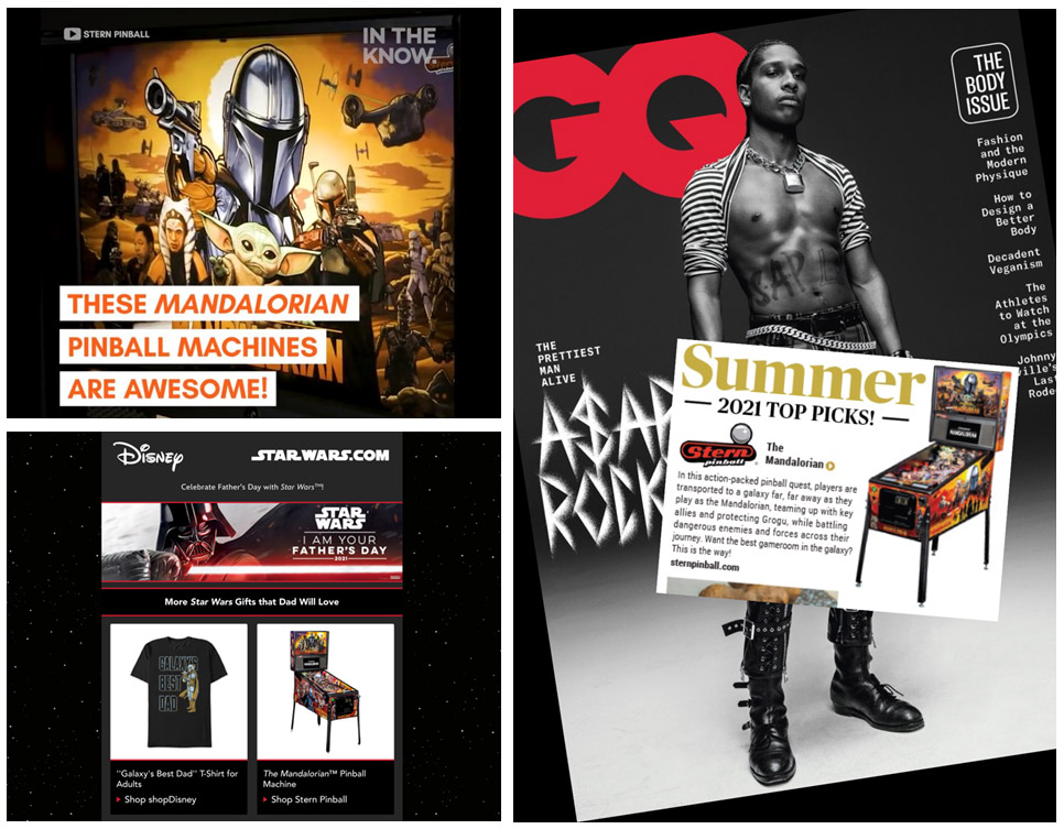 GQ Summer 2021 Top Picks The Mandalorian pinball machine