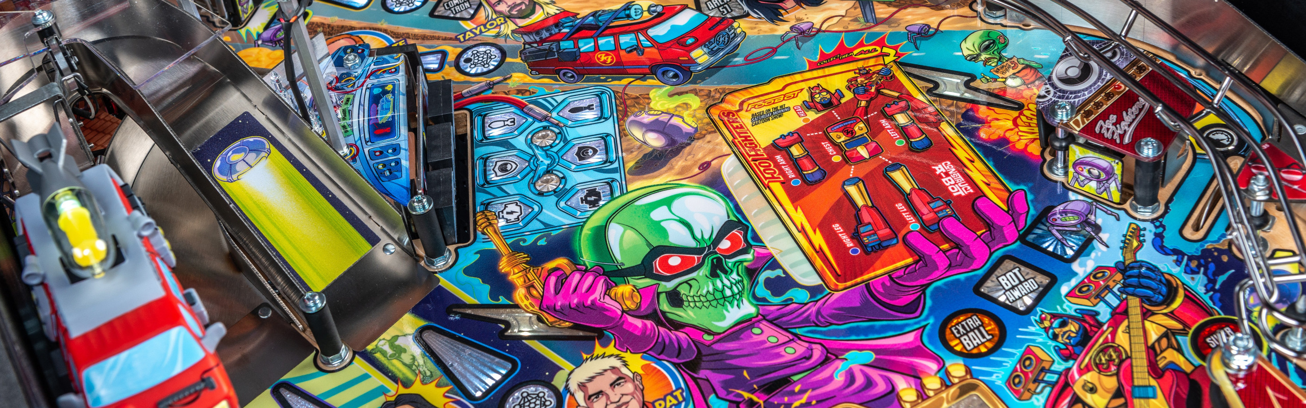 Foo Fighters and Stern Pinball Announce New Rock and Roll Pinball Machines 👽