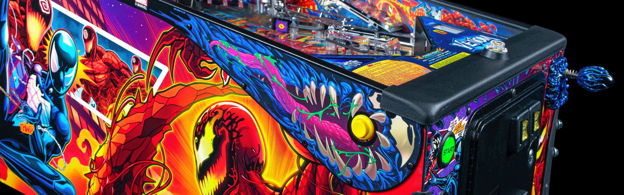 Marvel and Stern Pinball Launch Full Line of Venom Pinball Machine Accessories