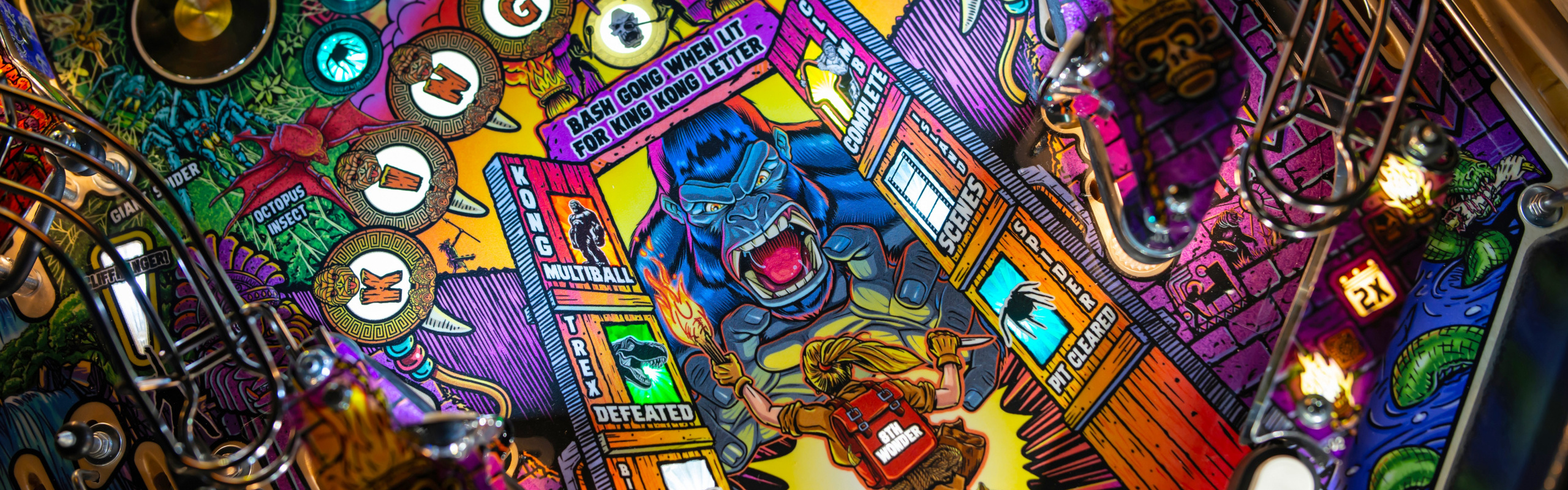Face The Iconic Legend, King Kong, in Stern Pinball’s Newest Line of Pinball Machines